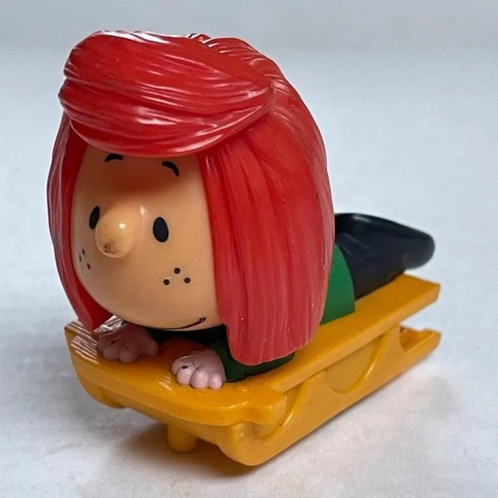 Peppermint Patty The Peanuts Movie McDonalds Happy Meal Kids Toy Wheels Girl
